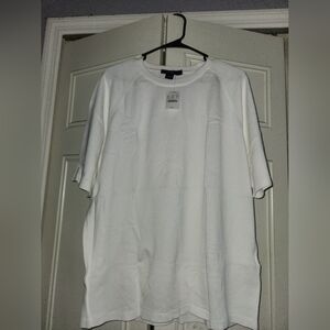 J. Crew White Short Sleeve Tee Classic Cotton